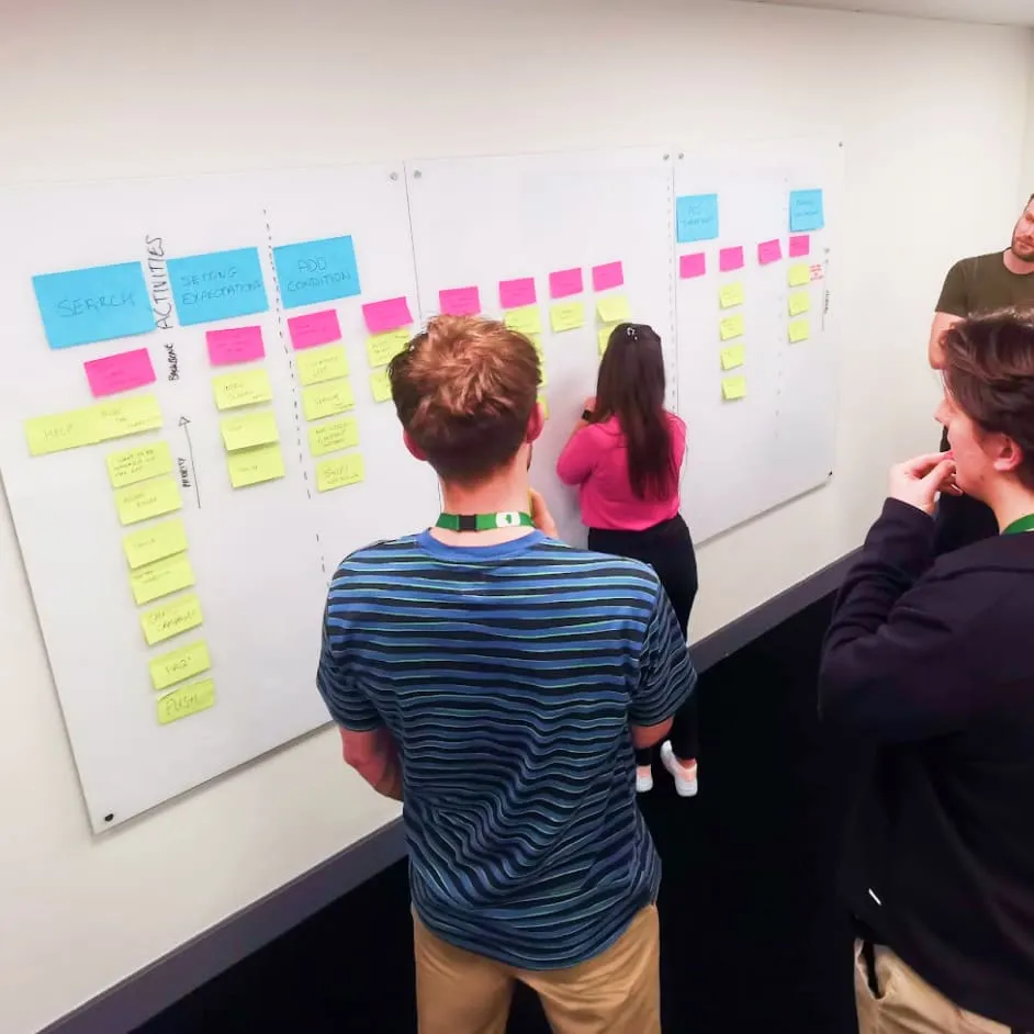 Jason running a workshop