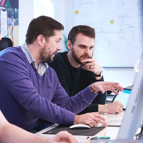 Jason running a workshop